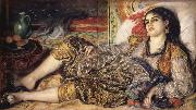 Pierre Renoir Odalisque or Woman of Algiers oil painting on canvas